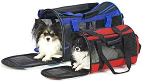 img 1 attached to 🐾 Blue Ethical Small Pet Bag and Carryall