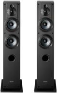 🔊 sony ss-cs3 4-driver floor-standing speaker pair - 3-way, enhanced black logo