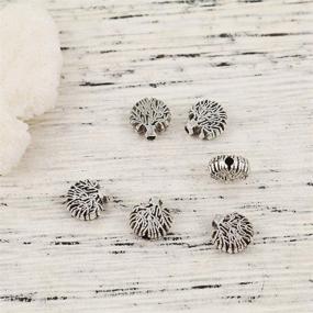 img 2 attached to 🌳 JGFinds Tree of Life Spacer Beads: Silver Tone Jewelry Making Accessories, 8mm, 95 Pack - Enhance Your Creations!