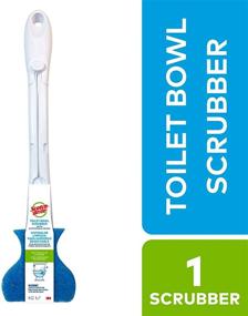 img 3 attached to 🚽 Blue Disposable Toilet Bowl Scrubber with Scotch-Brite Basic, 1 Handle & 1 Refill