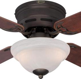 img 3 attached to 🕶️ Westinghouse Lighting 7230500 Hadley Indoor Ceiling Fan with Light, 42 Inch, Oil Rubbed Bronze: Stylish Comfort for Any Room