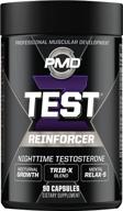pmd sports nighttime testosterone support logo