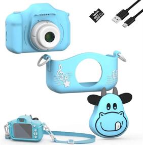 img 4 attached to KMOOL Toddler Children Digital Cameras: Capturing Fun and Learning Moments