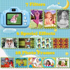 img 1 attached to KMOOL Toddler Children Digital Cameras: Capturing Fun and Learning Moments