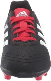 img 3 attached to Adidas Goletto Ground Black Athletic Shoes for Girls, Unisex