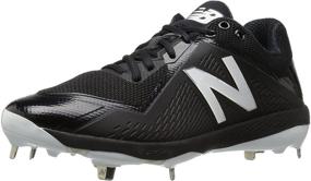 img 4 attached to 🏃 Enhanced Performance with New Balance L4040V4 Metal Baseball Cleats