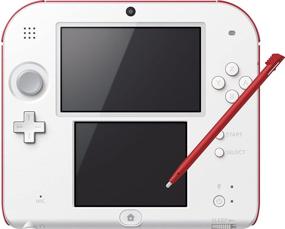 img 3 attached to Renewed Nintendo 2DS - Scarlet 🎮 Red / White: Unbeatable Price & Condition!