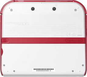 img 2 attached to Renewed Nintendo 2DS - Scarlet 🎮 Red / White: Unbeatable Price & Condition!