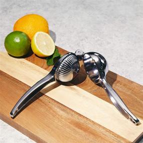 img 2 attached to 🍋 Valiant Brand Premium Citrus Press Juicer - Heavy Duty Hand Manual Lemon Squeezer for Lime and Lemon - High-Quality Lemon Squeezer Hand Press