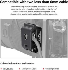 img 3 attached to SmallRig Universal Cable Clamp with Spring Mechanism (Set of 2) - MD2418