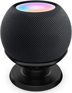 🏠 держатель homepod mini - plusacc для стола, подставка для homepod mini, без заглушенного звука, аксессуар для экономии места для homepod mini (черный). логотип