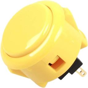 img 2 attached to 🔳 Sanwa OBSF-30 Original Yellow Push Button 30mm - for Arcade Jamma Video Game & Arcade Joystick Games Console (6 pcs)