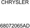 genuine chrysler 68072065ad suspension shock logo