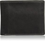 stylish craft 200166 bl leather bifold logo