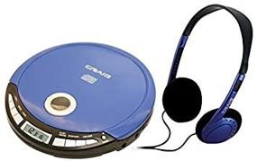 img 3 attached to 🎧 Blue Personal CD Player with Headphones by Craig Electronics (Model CD2808-BL)