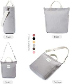 img 1 attached to Worldlyda Pockets Shopper Shoulder Crossbody Women's Handbags & Wallets for Hobo Bags