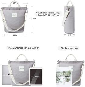 img 2 attached to Worldlyda Pockets Shopper Shoulder Crossbody Women's Handbags & Wallets for Hobo Bags