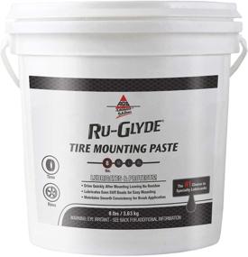 img 1 attached to 🔧 AGS Ru-Glyde Mounting Paste: Alloy Wheel, Low Profile, and Run Flat Tire Solution - Convenient and Effective
