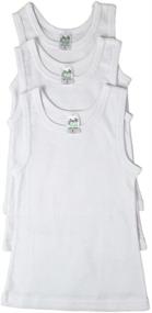img 3 attached to Top Quality Boys Undershirts by Jill and Jack: Exceptional Comfort & Durability