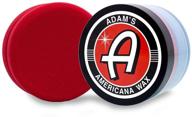 🚗 adam's americana premium carnauba paste wax: enhance depth & gloss, easy to apply car wax, clear coat protection logo