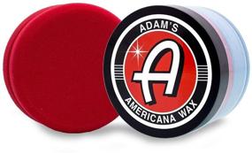 img 4 attached to 🚗 Adam's Americana Premium Carnauba Paste Wax: Enhance Depth & Gloss, Easy to Apply Car Wax, Clear Coat Protection