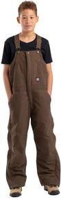 img 4 attached to Enhanced SEO: Berne Youth Insulated Bib Overall with Washed Finish