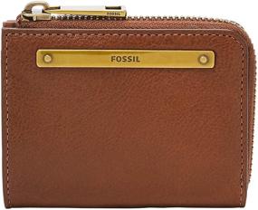 img 4 attached to Fossil Womens Mini Wallet Brown