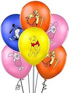 🎈 32pcs winnie the pooh and friends latex balloons: ideal party supplies for a memorable birthday celebration логотип