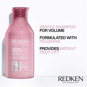 img 2 attached to 🌟 Шампунь Redken для придания объема тонким волосам | Поднятие, объем и форма | Без парабенов