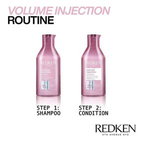 img 1 attached to 🌟 Шампунь Redken для придания объема тонким волосам | Поднятие, объем и форма | Без парабенов