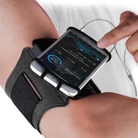 img 4 attached to Sports Armband Exercise Running Rotatable