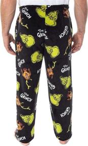 img 2 attached to 🎅 Men's Clothing: Grinch Christmas Fleece Pajama - Medium Size