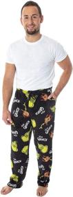 img 1 attached to 🎅 Men's Clothing: Grinch Christmas Fleece Pajama - Medium Size