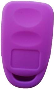 img 2 attached to Silicone Protector Keyless Hyundai Optima Purple