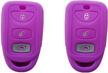 silicone protector keyless hyundai optima purple logo