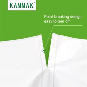 img 2 attached to 🗑️ KAMMAK Small Trash Bags Wave 4 Gallon - Ideal for Bathroom, Bedroom, Office, Car, Kitchen, Home (80 Count)