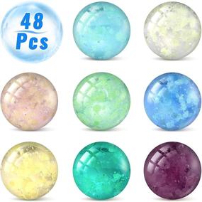 img 3 attached to Luminous Colored Marble Pieces for Decorative Purposes