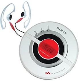 img 1 attached to 🎧 Sony D-EJ100PS Psyc Walkman Portable CD Player - White (Discontinued Model)