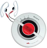 🎧 sony d-ej100ps psyc walkman portable cd player - white (discontinued model) logo