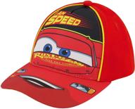 🧢 disney toddler baseball hat - lightning mcqueen kids cap for boys ages 2-7 - washed sunhat logo