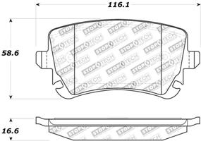 img 4 attached to StopTech 309 10180 Уличные спортивные тормоза