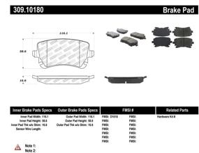 img 3 attached to StopTech 309 10180 Уличные спортивные тормоза