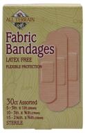 🩹 30-pack of assorted fabric bandages - 6 pack logo