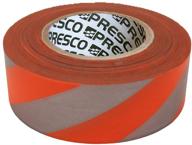 presco stripe patterned roll flagging tape: 1-3/16 in logo