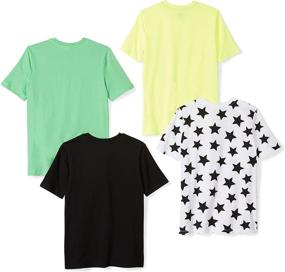 img 3 attached to Spotted Zebra Boys' Clothing: 4-Pack of Active Short Sleeve T-Shirts