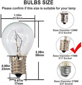 img 3 attached to 💡 Upgrade Your Space with Intermediate Glitter Bulbs Replacement Lamps