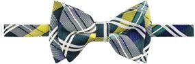 img 2 attached to 👔 Classic Style Elevated: Retreez Elegant Tartan Plaid Check Woven Pre-tied Boy's Bow Tie in Luxurious Microfiber
