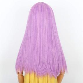 img 3 attached to 👸 Missuhair Princess Costume: Straight Halloween Hair Fit for Royalty