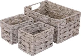 img 4 attached to Storage Baskets Imitation Decorative Organizing