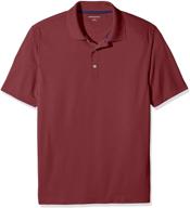 amazon essentials regular fit quick dry heather men's clothing and shirts logo